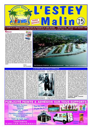 L'ESTEY MALIN N°15 - Août, septembre 2005