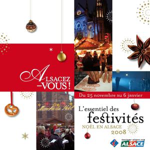 L'essentiel des festivités de Noël en Alsace 2008