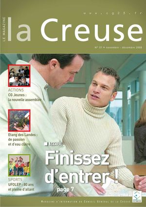 Le Magazine de la Creuse n°37, novembre - décembre 2008