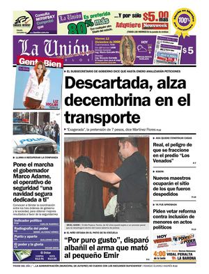 La Unión de Morelos 12 Diciembre 2008