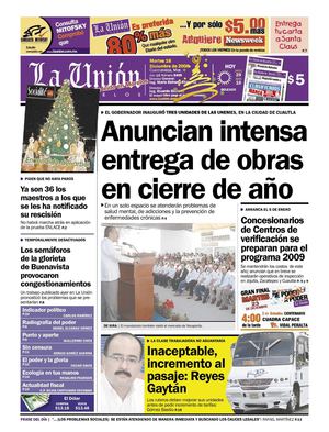 La Unión de Morelos 16 Diciembre 2008