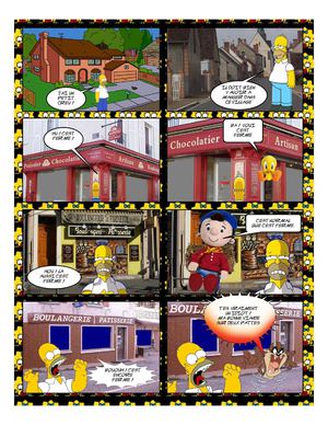 BD " Simpsons a faim " été 2007