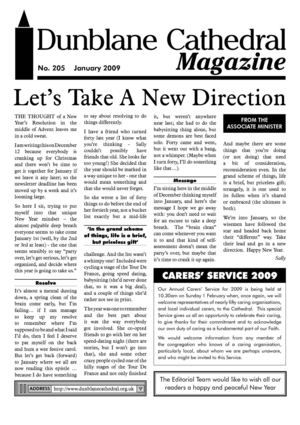 Dunblane Cathedral Magazine January 2009