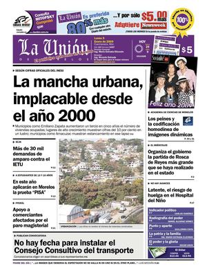 La Unión de Morelos 05 Enero 2009