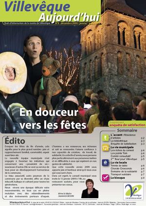 Villevêque Aujourd'hui - édition n°8 - décembre 2008 / mars 2009