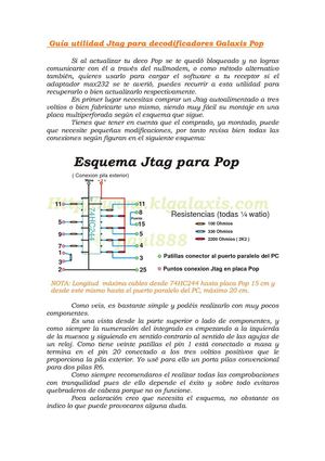 Guia JTAG GALAXIS POP..."YLEV-TEAM"
