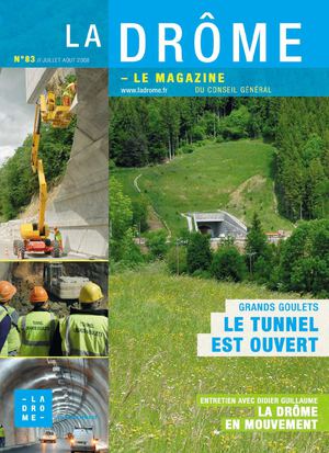 La Drôme - le magazine n° 83 // juillet - août 2008
