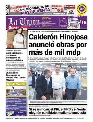 La Unión de Morelos 16 Enero 2009