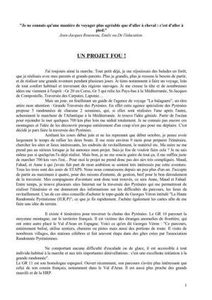 La Grande Traversée des Pyrénées