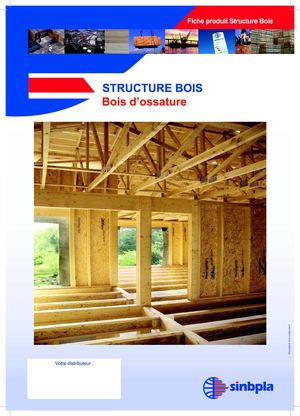Sinbpla - Structure Bois - Bois d'ossature