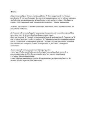 Formation sur l'influence et l'intelligence stratégique sur www.huyghe.fr