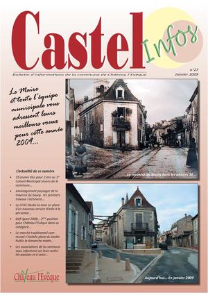 Bulletin infos Château l'Evêque n°27 Janvier 2009