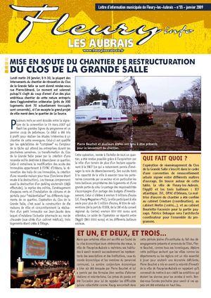 La lettre d'information n°55 - février 2009