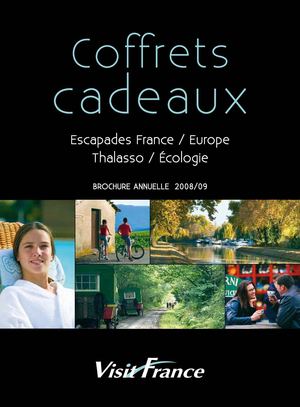 Brochure  Visit France Coffrets Cadeaux / Escapades France - Europe - Thalasso - Ecologie / 2008-2009