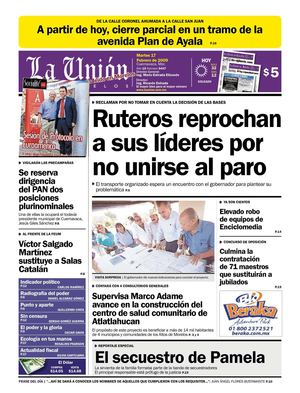 La Unión de Morelos 17 Febrero 2009