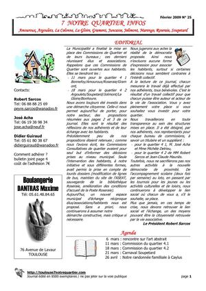 Toulouse7notrequartier journal n°25