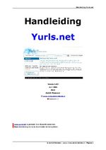 Handleiding Yurlsnet