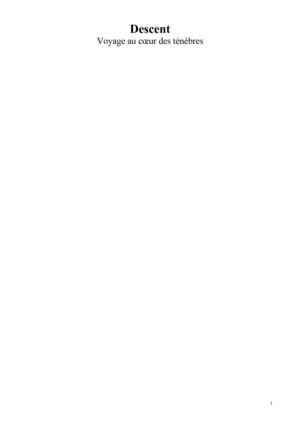 Règles de base du jeu Descent