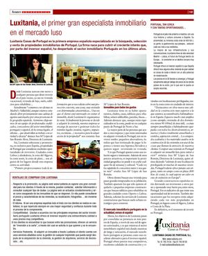 Articulo sobre Luxitania -  Periódico La Razón