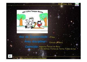 4º ano - Estudo do Meio - Astros