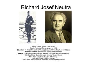 RICHARD NEUTRA