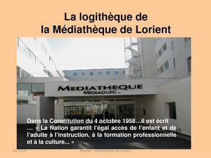 L'autoformation à la Médiathèque de Lorient 