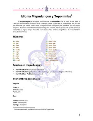 diccionario mapuche