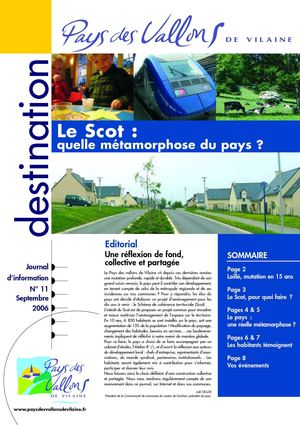 Destination Pays des vallons de Vilaine n°11 (septembre 2006)