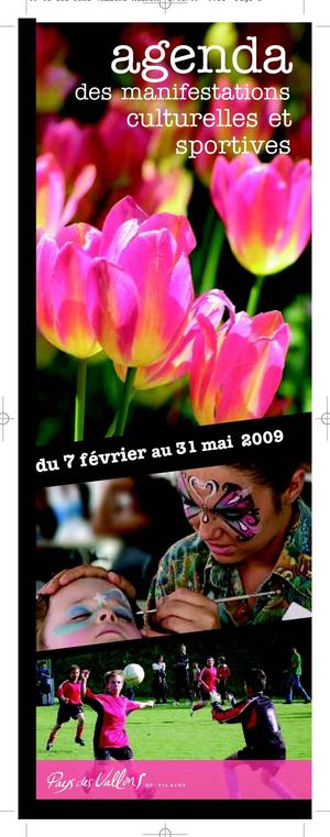 Agenda des manifestations du Pays des vallons de Vilaine (février - mai 2009)