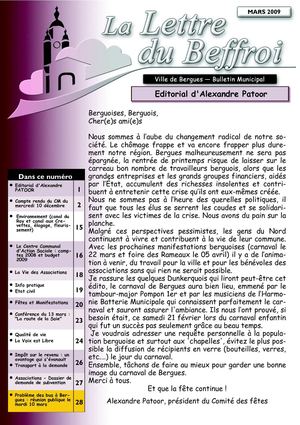 Bulletin Mars
