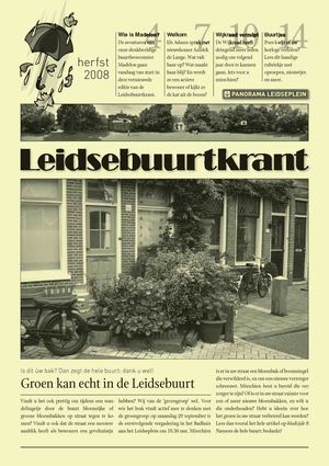 Leidsebuurtkrant Herfst 2008