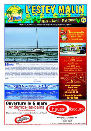 L'ESTEY MALIN N°29 - Mars, avril, mai 2009