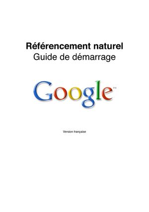 Guide SEO de Google