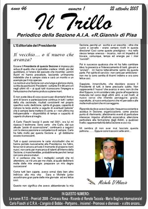 Il Trillo n.1 Anno 46