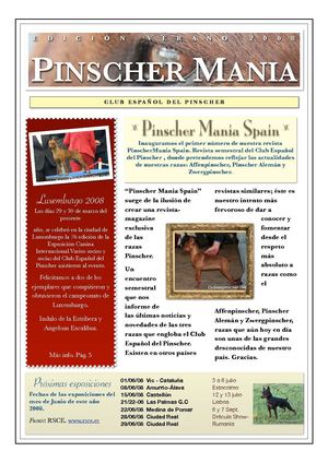 Pinscher magazine spain