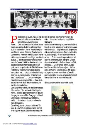 Huskies Infos HISTORIQUE