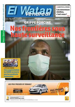 El Watan [La Patrie] du 01/05/'09
