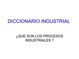 Diccionario industrial