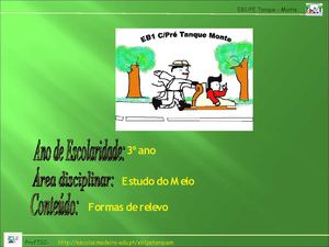 Estudo do Meio 3ºano- Formas de relevo