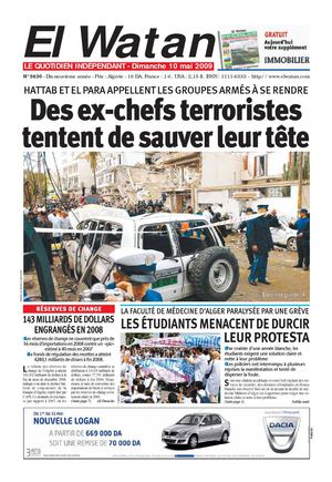 El Watan [La Patrie] du 10/05/'09