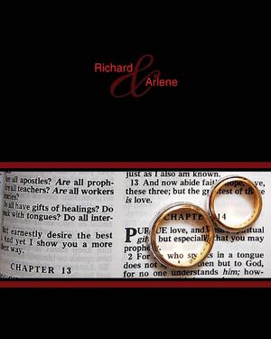 richard and arlene wedding album