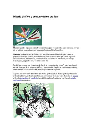 diseño y comunicacion grafica