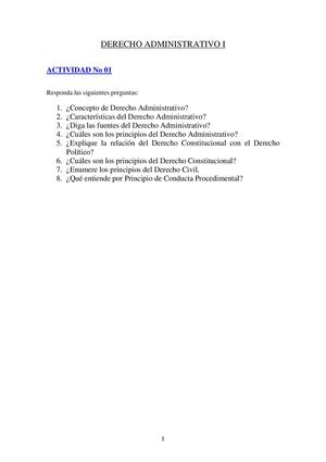 Derecho Administrativo