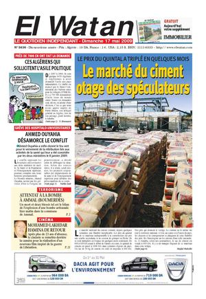 El Watan [La Patrie] du 17/05/'09