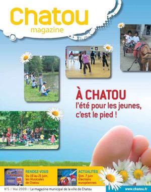 Chatou Magazine du mois de mai 2009