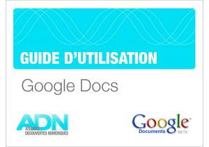 Guide Google Documents ADN