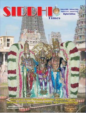 Siddhi Times-Chithirai Edition 2009-Dr. Commander Selvam