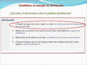 ESTADÍSTICA DESCRIPTIVA