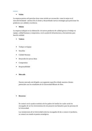 Empresa de postres "Mil perecitas"