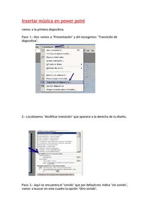 insertar musica en power point